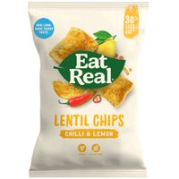 Eat Real Lentil Chips - Chilli & Lemon